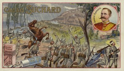 British General Sir William Penn Symons mortally wounded at the Battle of Glencoe, Boer War, 20 October 1899 by European School