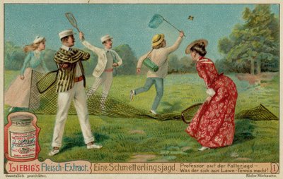 Butterfly Hunting and Lawn Tennis by European School