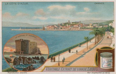 Cannes and Lerins Abbey by European School
