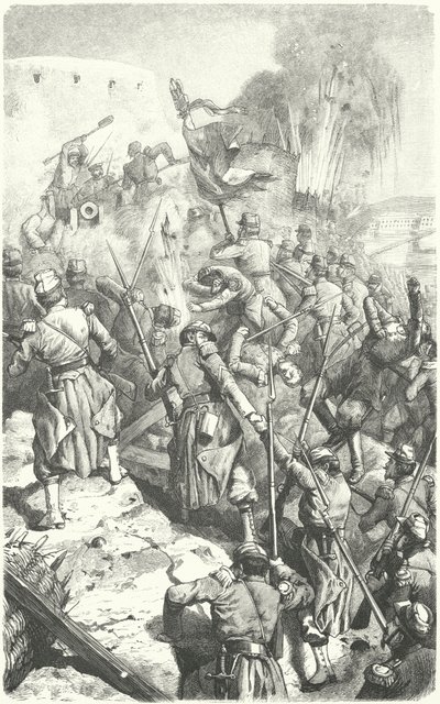 Capture of the Malakoff Redoubt during the Siege of Sevastopol, 8 September 1855 by European School