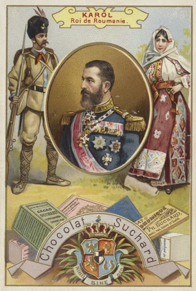 Carol I, King of Romania by European School