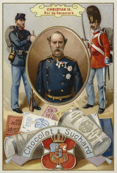 Christian IX, King of Denmark by European School