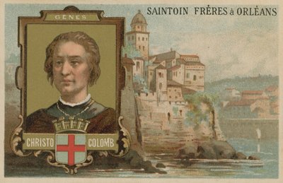 Christopher Columbus, Genoese explorer by European School