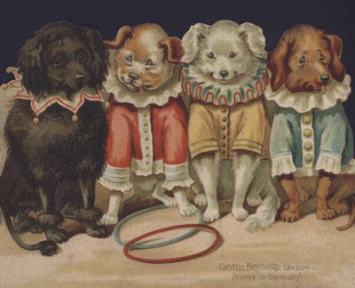 Comic Dogs by European School