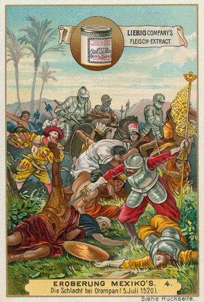 Conquest of Mexico by European School