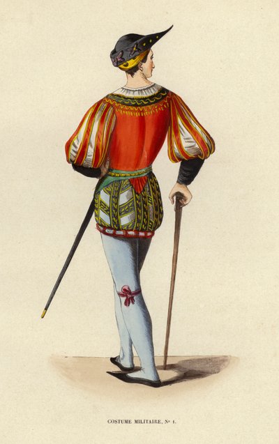Military Costume by European School