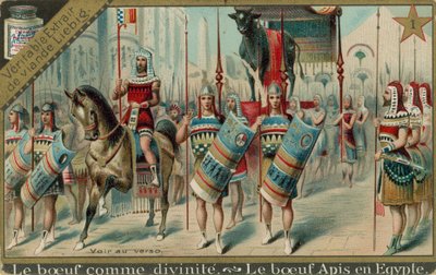 Cows in Ancient Egypt by European School