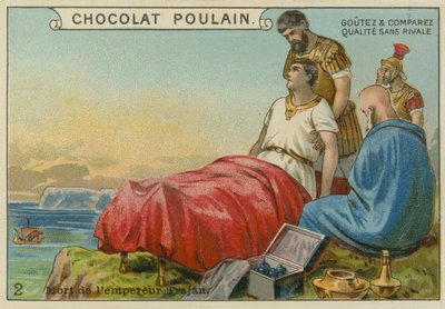Death of the Roman Emperor Trajan, 117 by European School