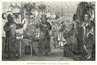 Dressing Room of the Royal China Theatre, San Francisco, California, USA by European School