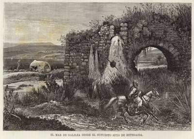 The Sea of Galilee from the Supposed Site of Bethsaida by European School