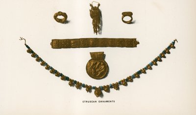 Etruscan Ornaments by European School