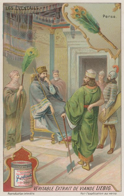 Fans in Persia by European School