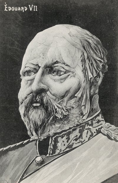 Fantasy Portrait of King Edward VII by European School
