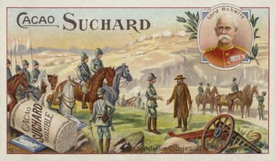 Field Marshal Lord Roberts and the surrender of Piet Cronje, Boer War, 27 February 1900 by European School