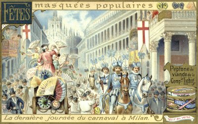Final day of carnival in Milan by European School