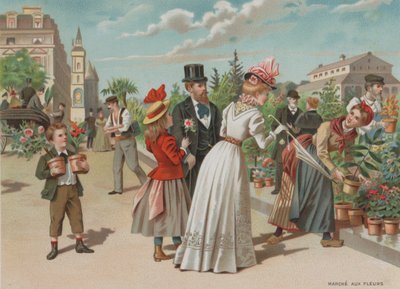 Flower Market by European School