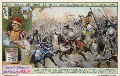 Francesco Bussone, Count of Carmagnola by European School