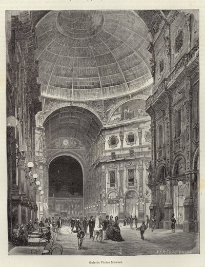Galleria Vittorio Emanuele II by European School