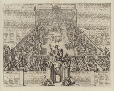 General Assembly of the Diet of the Holy Roman Empire by European School