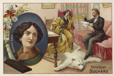 George Sand, French novelist by European School