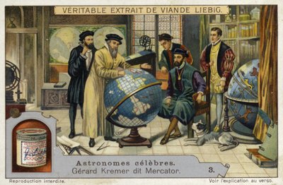 Gerardus Mercator, Flemish cartographer and mathematician by European School
