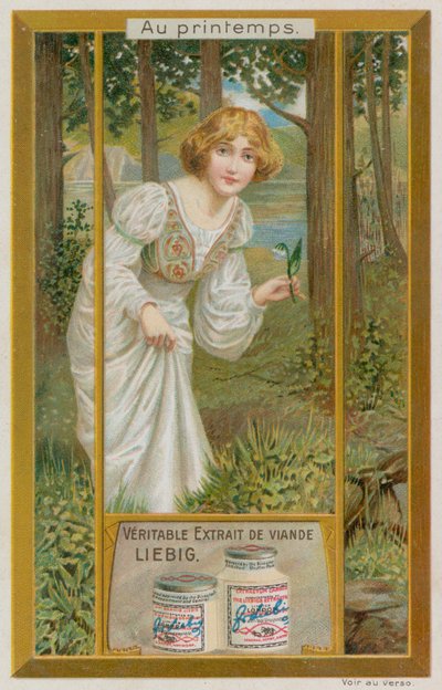 Girl with Snowdrops by European School