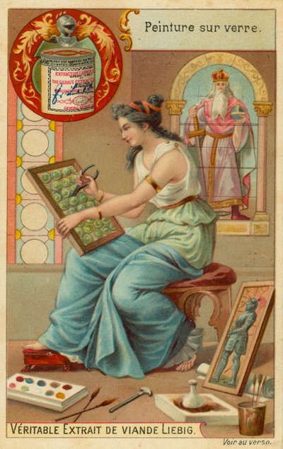 Glass Painting by European School
