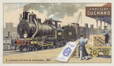 Goods Locomotive, 1880 by European School