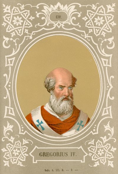 Gregorius IV by European School