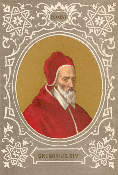 Gregorius XIV by European School