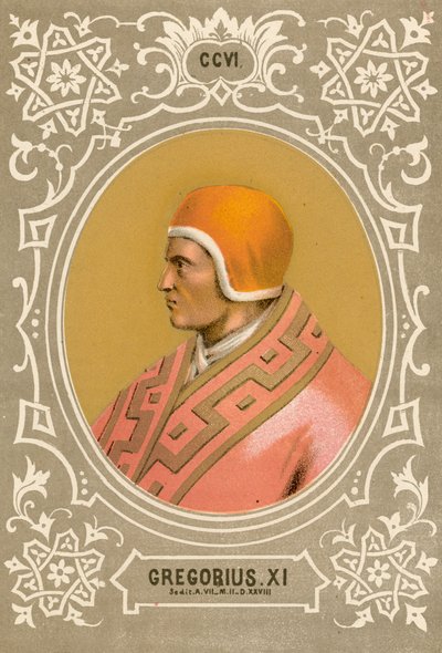 Gregory XI by European School
