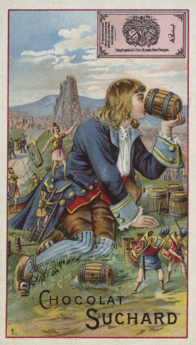 Gulliver in Lilliput by European School