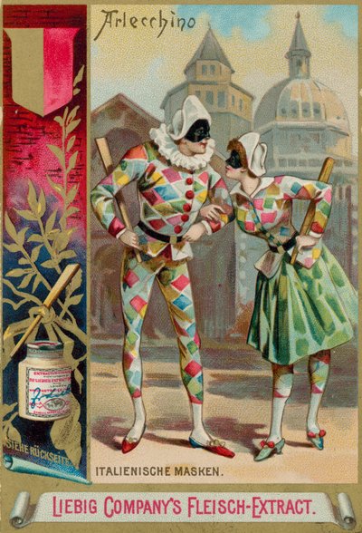 Harlequin by European School