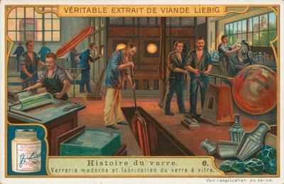 History of Glass by European School