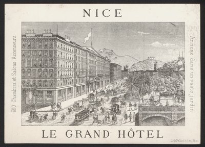Hotel Trade Card by European School