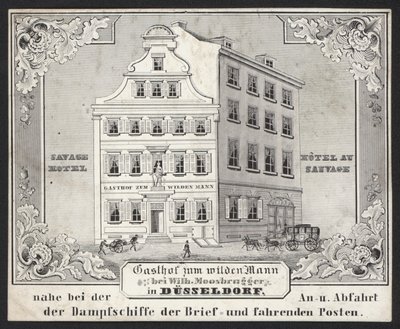 Hotel Trade Card by European School