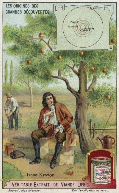 Isaac Newton and gravity by European School