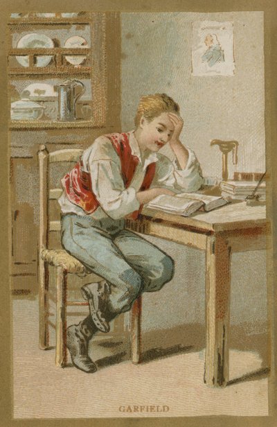James Garfield, 20th President of the United States, as a Boy by European School