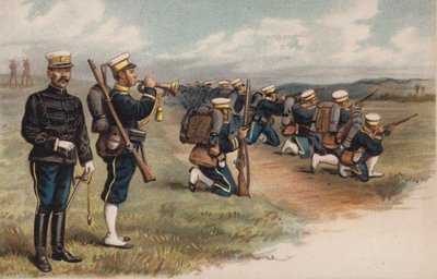 Japanese Infantry, Russo-Japanese War by European School