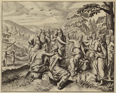 Jesus Christ teaching about the Sabbath by European School