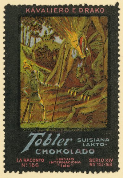 Knight and Dragon by European School
