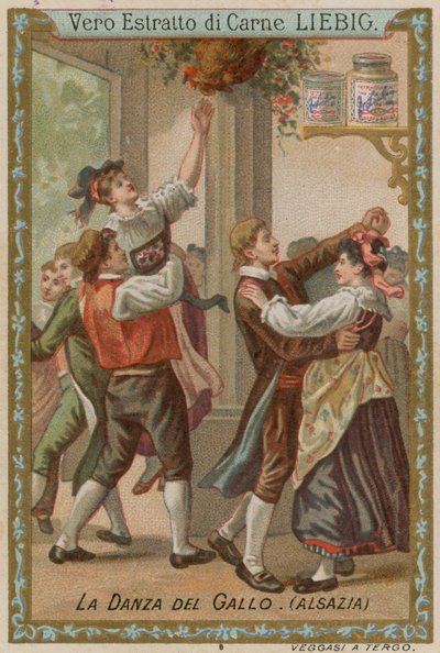 The Dance of the Rooster by European School