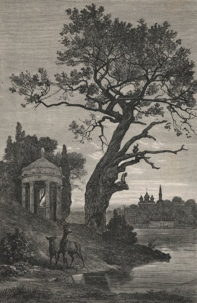 The Tauride of Potemkin (engraving) by European School