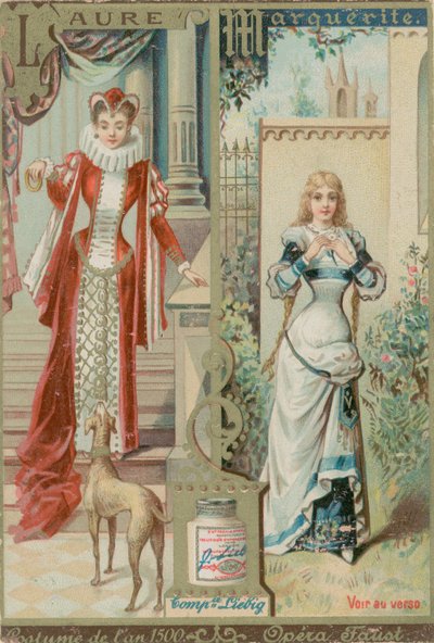 Laure and Marguerite by European School