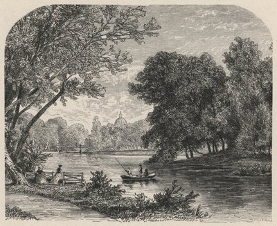 The Wood at The Hague (engraving) by European School