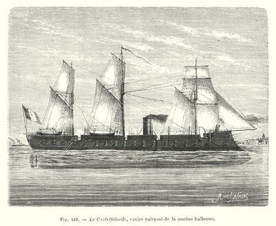 The Castelfidardo, Armored Ship of the Italian Navy by European School