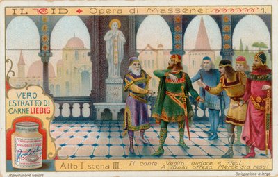 Le Cid by Massenet by European School