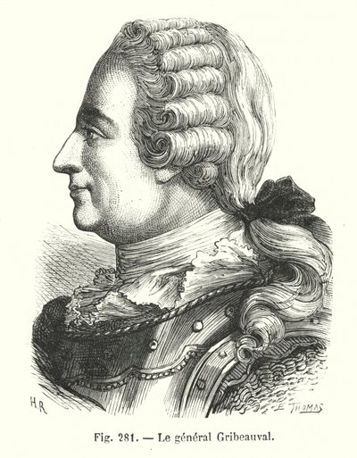 General Gribeauval (engraving) by European School