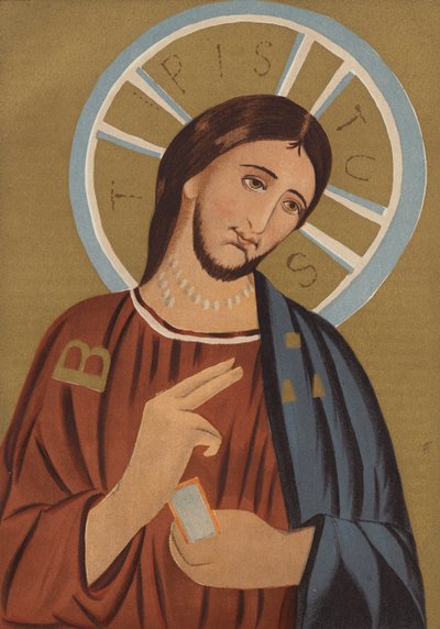 Likeness of Jesus Christ: From the Catacombs of St Agnese by European School