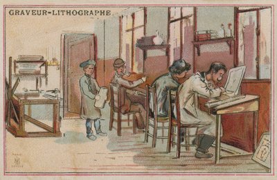 Lithographers by European School